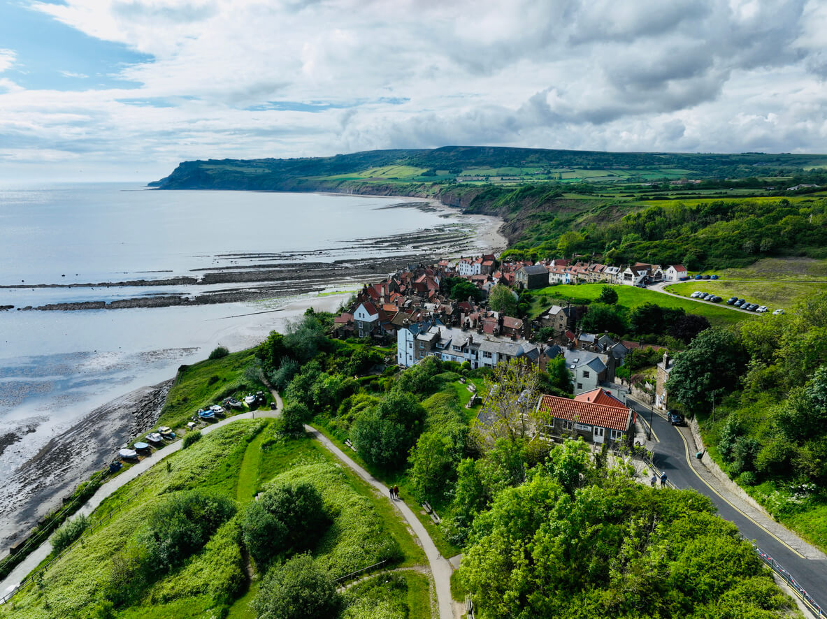 Robin Hood's Bay in North Yorkshire.