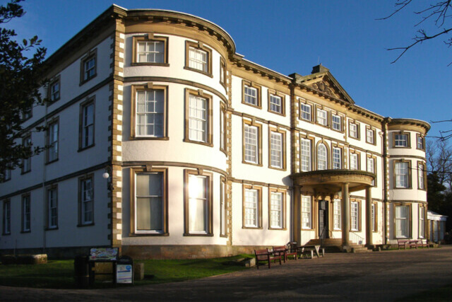 External Shot of Sewerby Hall in Yorkshire