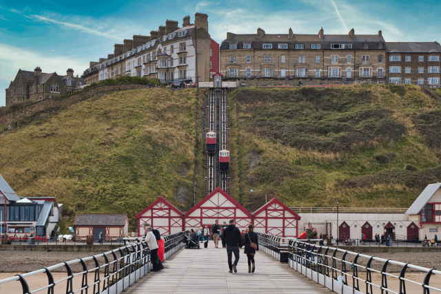 Saltburn Cliff Tramway.