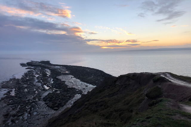 Filey Brigg and the coast beyond