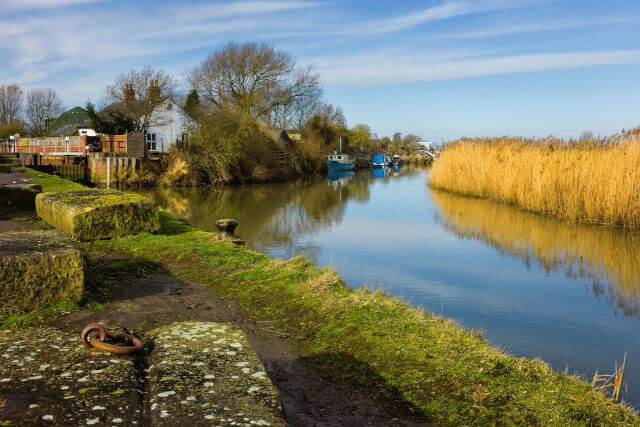 A view across the canal in Beverley